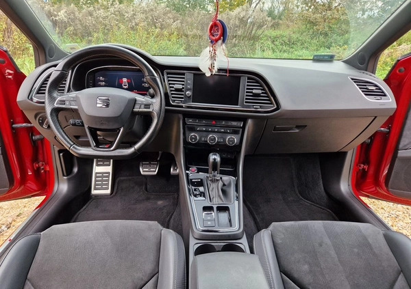 Seat Leon cena 96000 przebieg: 80000, rok produkcji 2018 z Krapkowice małe 154